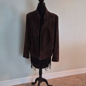 Eddie Bauer Suede Jacket